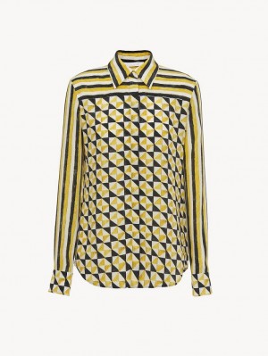 Chloe Printed Bluz Renkli | CHE-SR13891