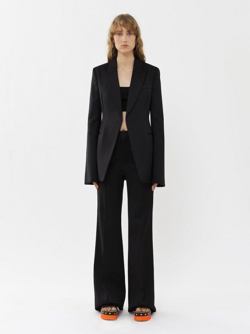 Chloe Flared Pantolon Siyah | CHE-SR13973
