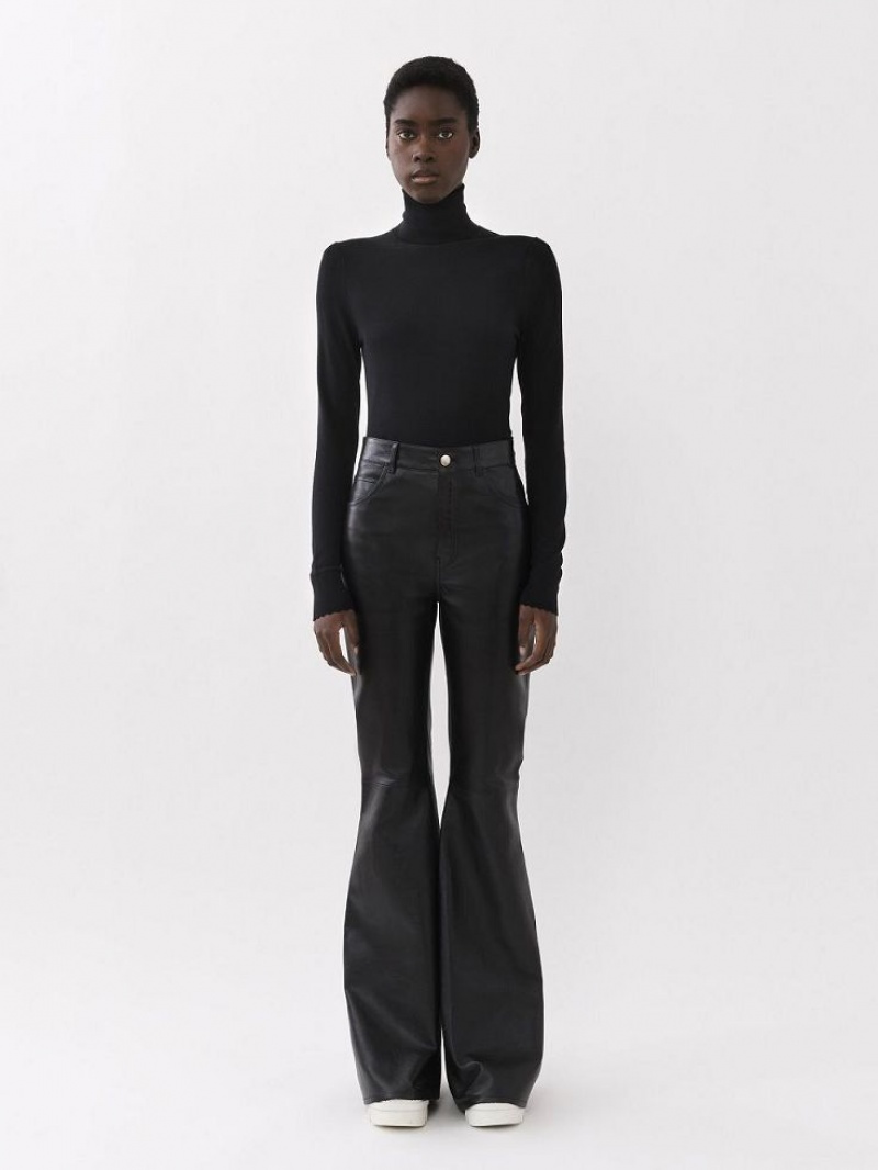 Chloe Flared Pantolon Siyah | CHE-SR13992