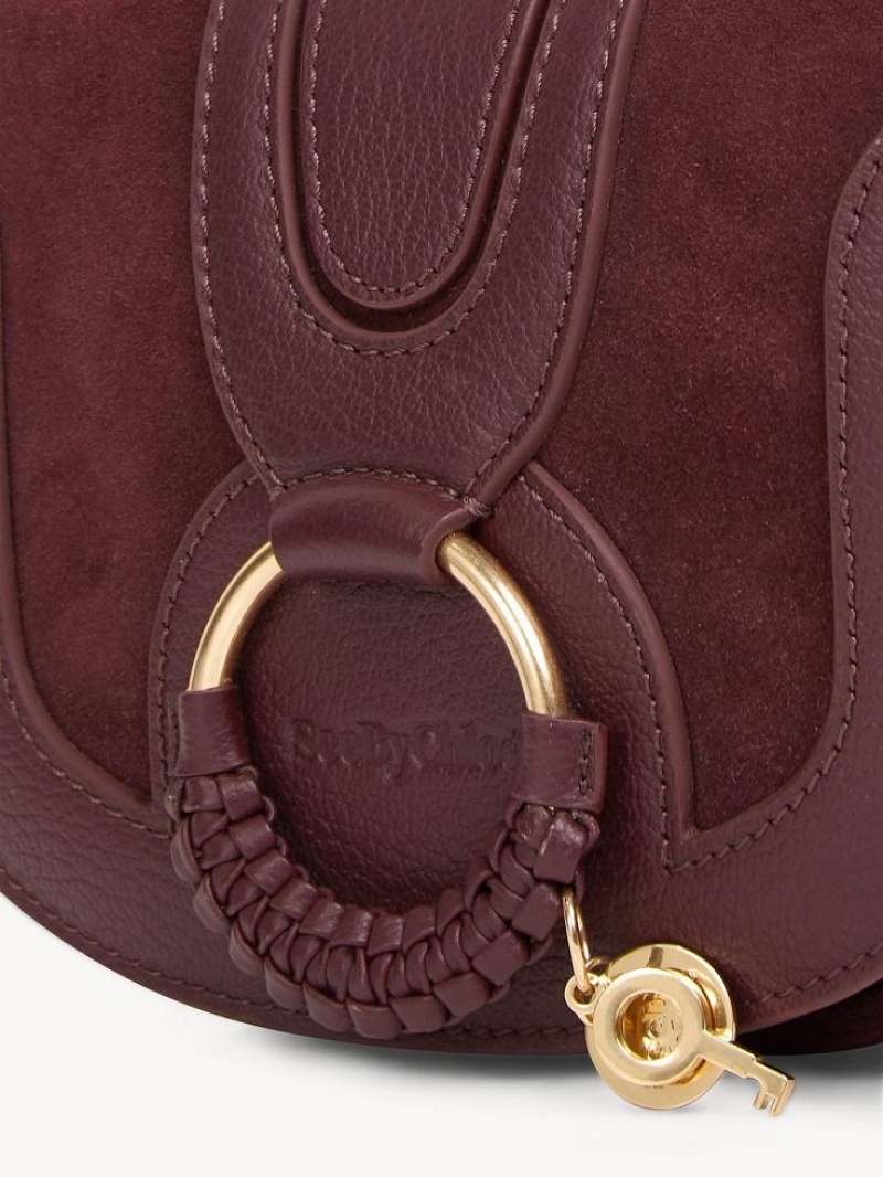 Chloe Hana Mini Omuz Çantası Kahverengi | CHE-SR14586
