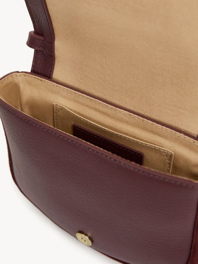 Chloe Hana Mini Omuz Çantası Kahverengi | CHE-SR14586