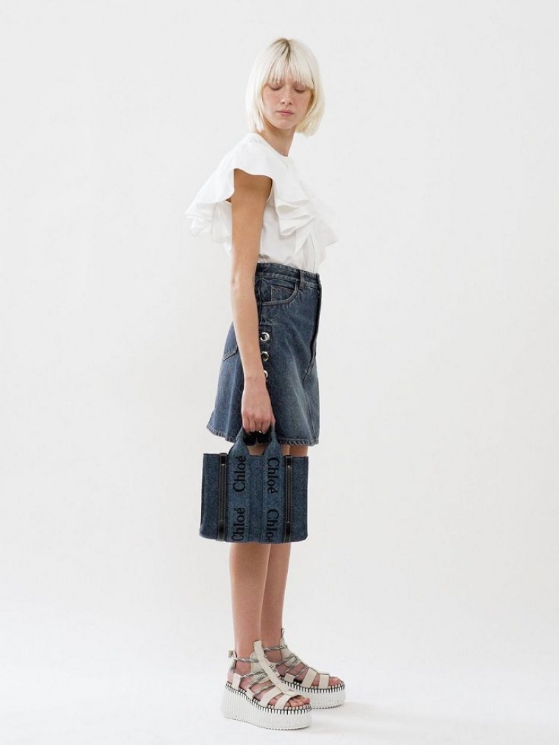Chloe Tailored Shorts Takım Elbise Beyaz | CHE-SR14053
