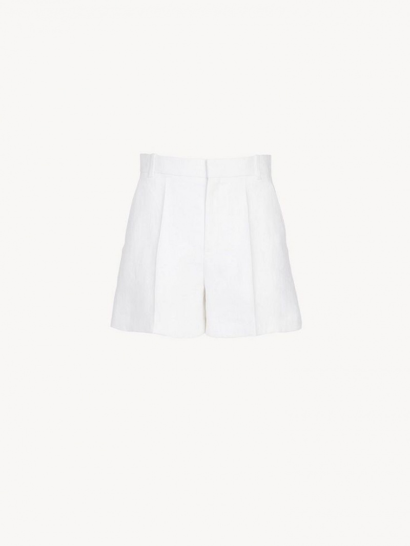 Chloe Tailored Shorts Takım Elbise Beyaz | CHE-SR14053