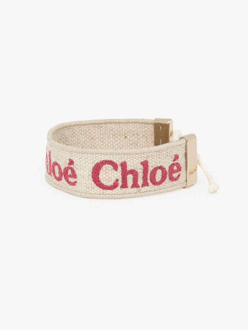 Chloe Woody Bilezik Bej Rengi Pembe | CHE-SR14445