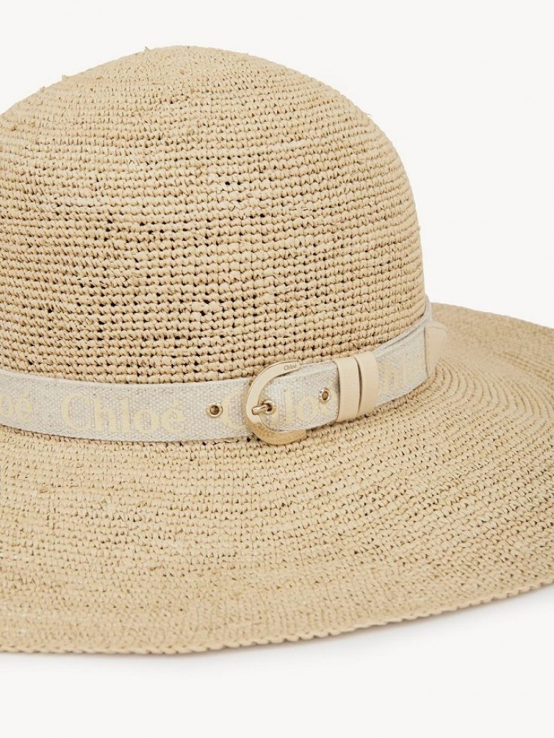 Chloe X Borsalino Woody Şapkalar Bej Rengi | CHE-SR14496
